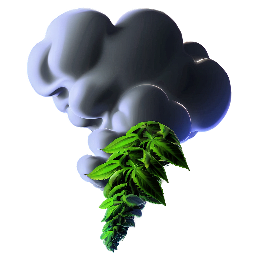 Weed Smoke Cloud PNG 05032024 PNG with transparent background