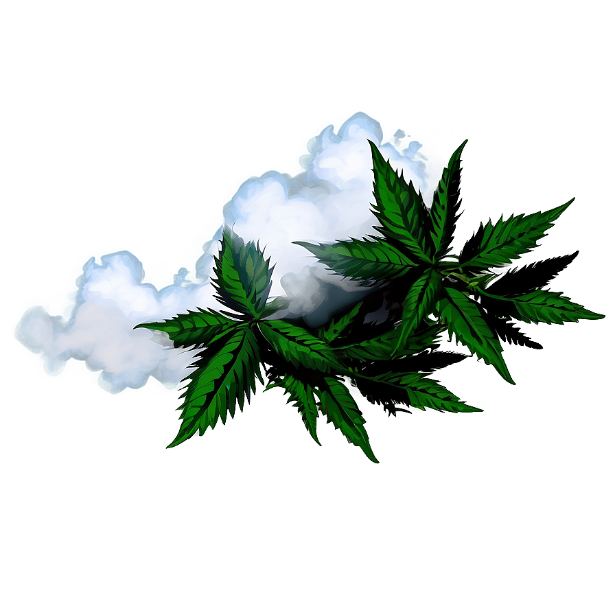 Weed Smoke Cloud PNG 2 PNG with transparent background