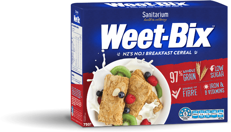 Weet Bix Cereal Box