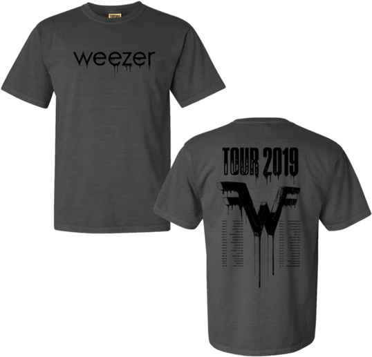 Weezer Band Tour2019 T Shirt