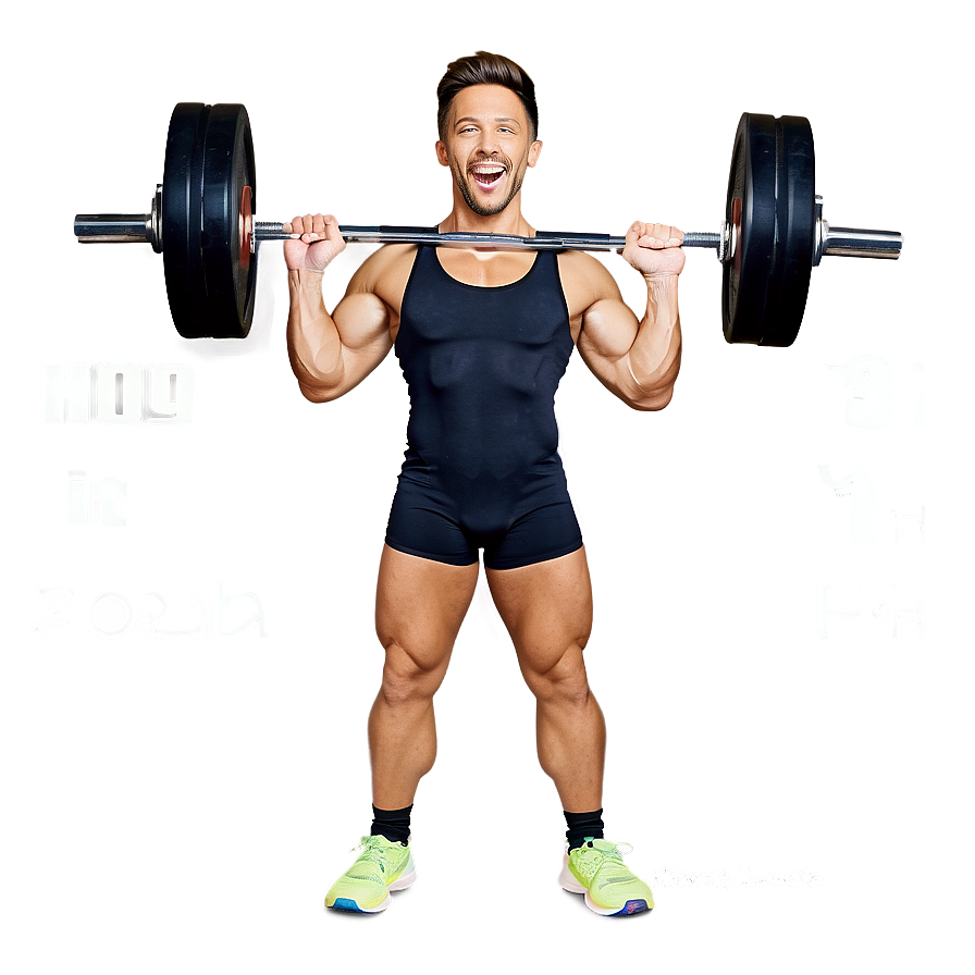 Weightlifting Victory PNG 06232024 PNG with transparent background