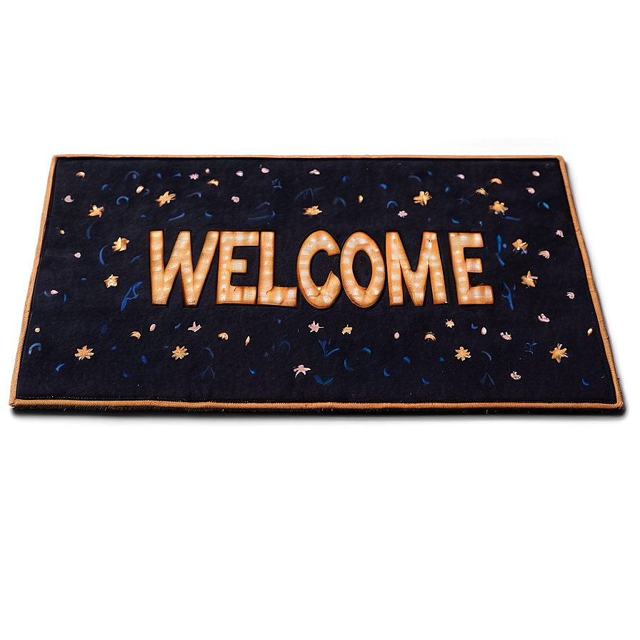 Welcome Mat With Stars Png 78