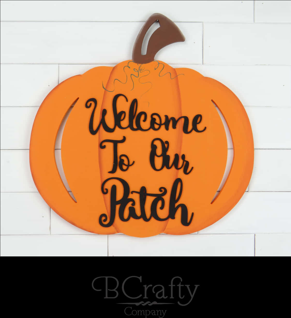 Welcome Pumpkin Sign Wall Decor