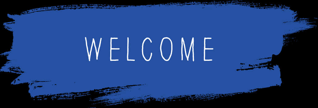 Welcome - Orange Paint Brush Png, Transparent Png PNG with transparent background