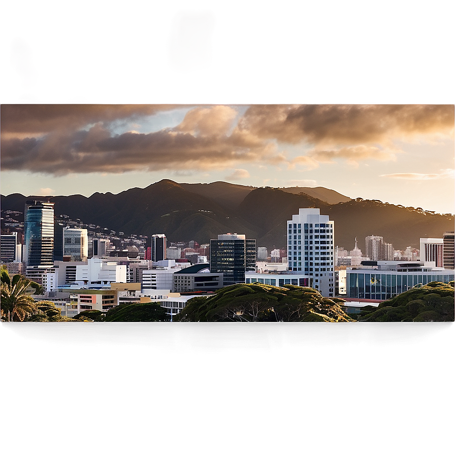 Wellington Cityscape Png Ihc67