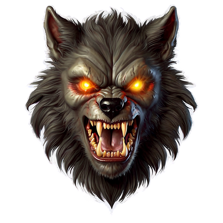 Werewolf Face Png Dsm