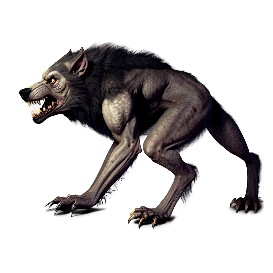 Werewolf Horror Png Vwx29