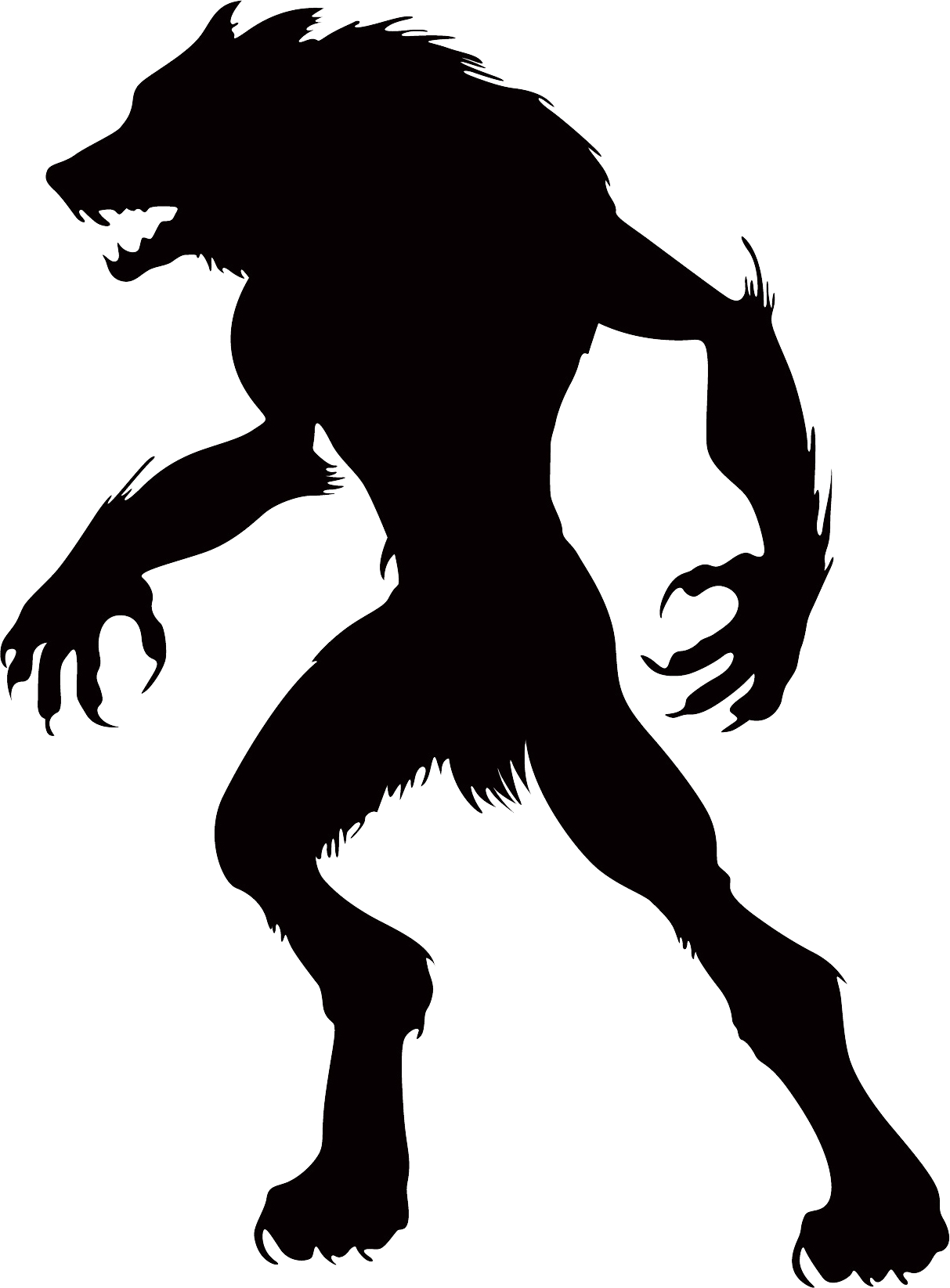 Werewolf Png - Transparent Background Werewolf Clipart, Png Download PNG with transparent background