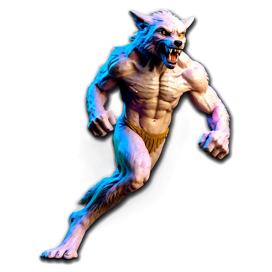 Werewolf Running Png 06202024