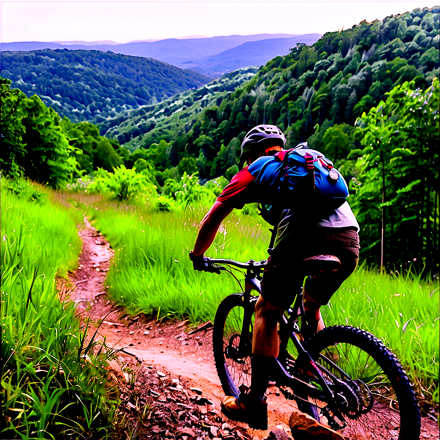 West Virginia Mountain Biking Trails Png 8