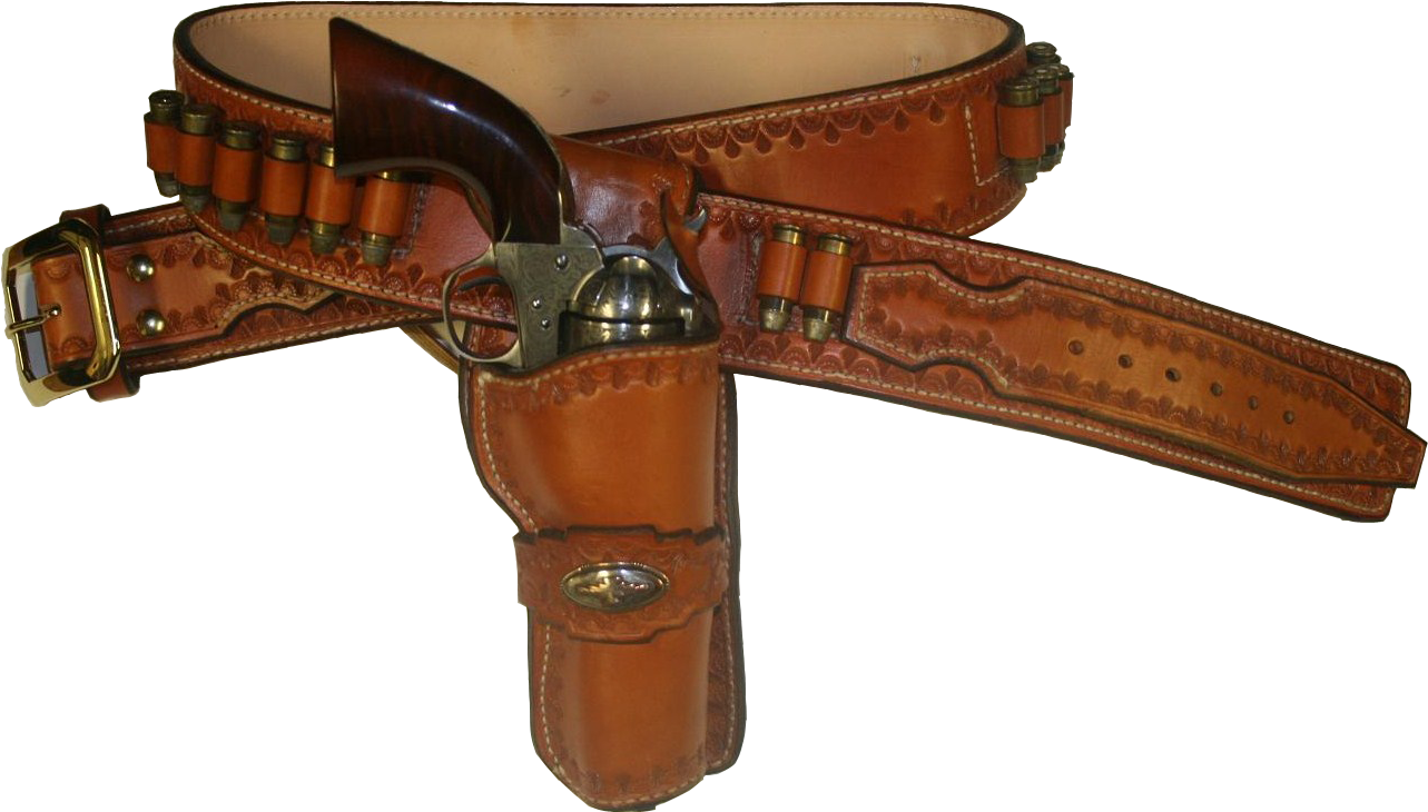 Gun Belt And Holster Transparent, HD Png Download PNG with transparent background