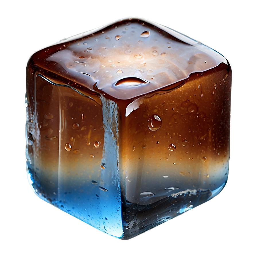 Wet Ice Cube Png 06242024