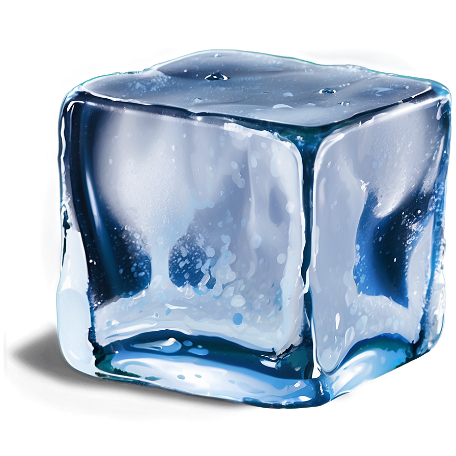 Wet Ice Cube Png Mod80