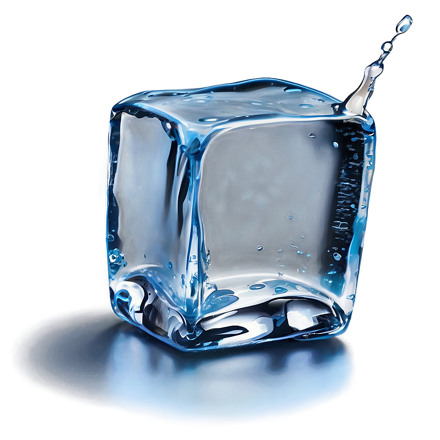 Wet Ice Cube Png Xqv78