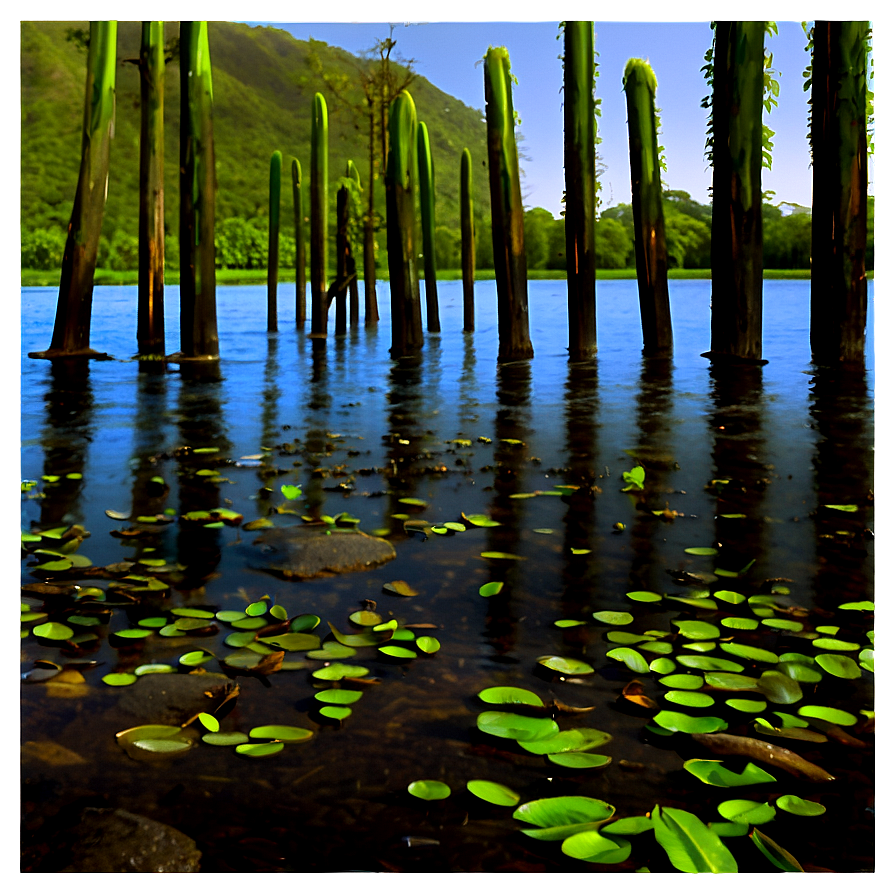 Wet Marshland Area Png Vip