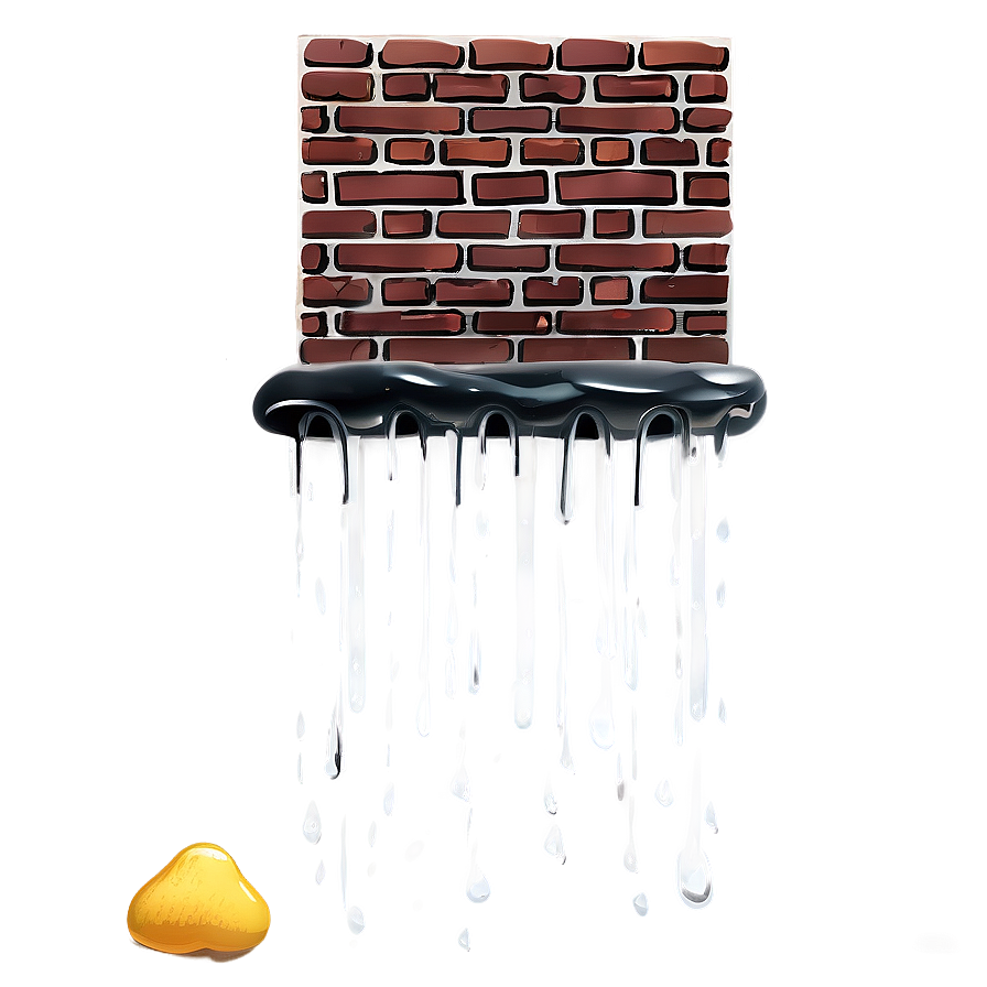 Wet Red Brick Wall Png Okr6