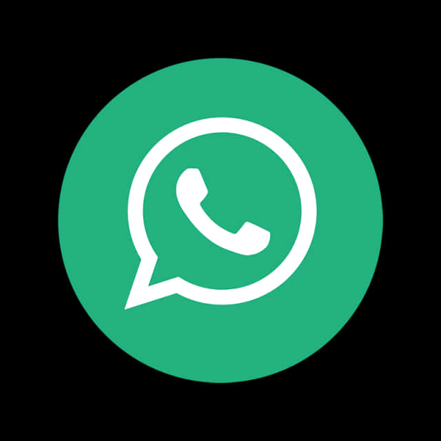 Whats App Logo Green Background