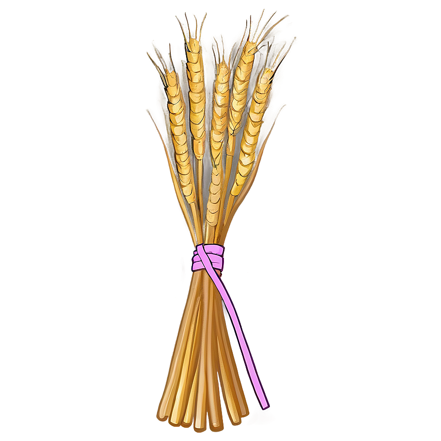 Wheat Bundle Tied Png Suj7