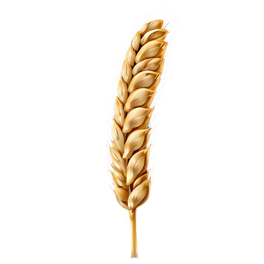 Wheat Grain Close-up Png 81