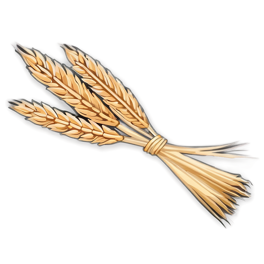 Wheat Sheaf Bundle PNG gjs21 PNG image with a transparent background, free high-resolution download