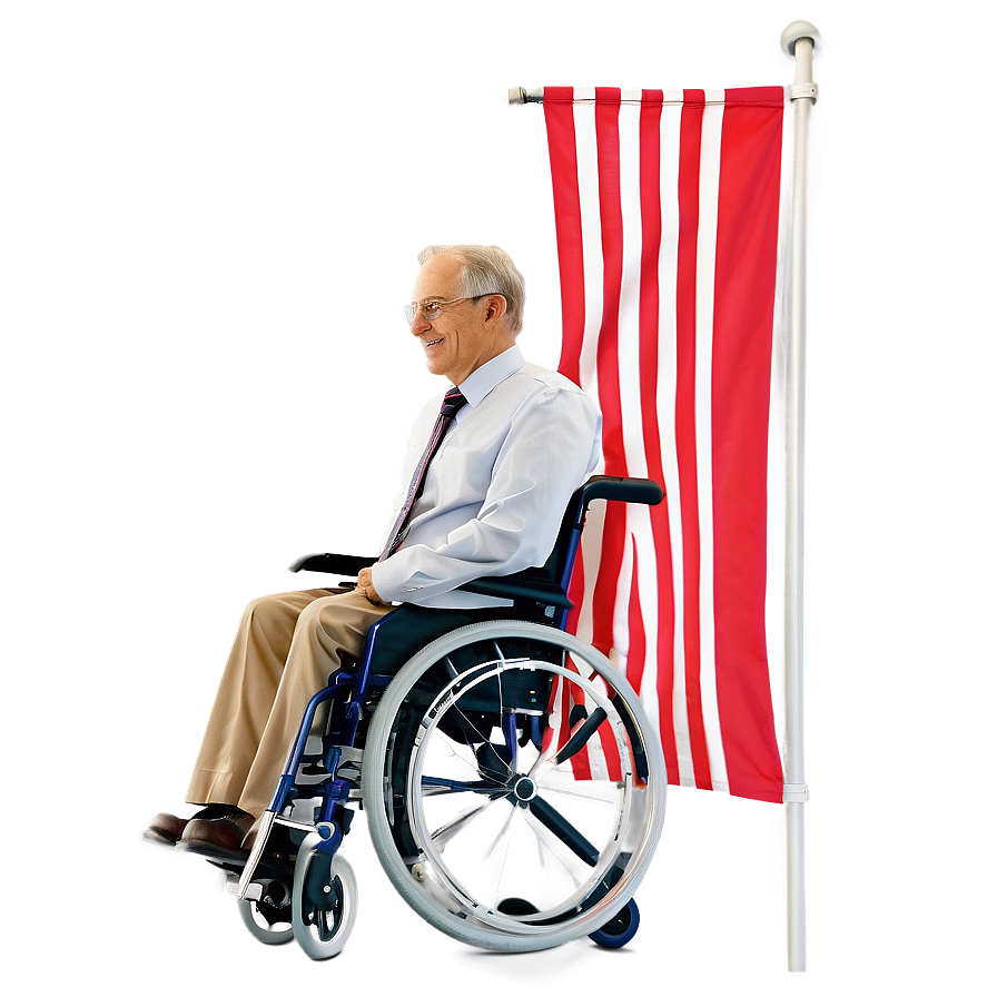 Wheelchair Safety Flag Png 06132024