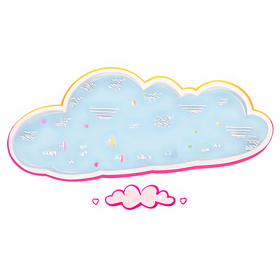 Whimsical Cloud Art Png 06252024