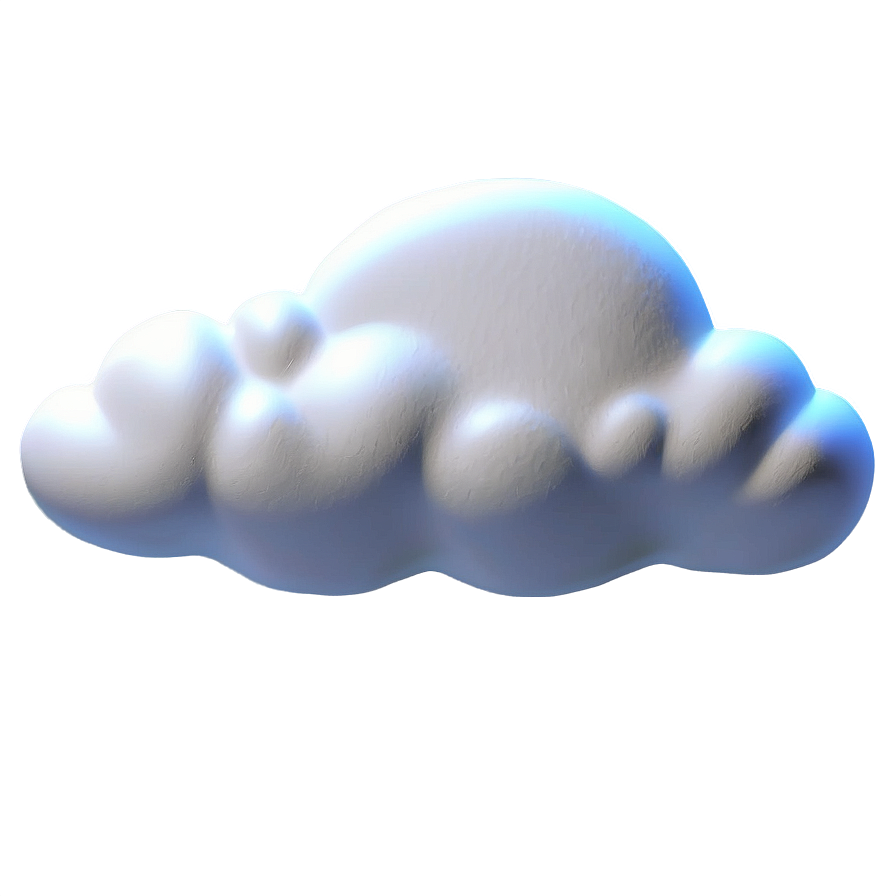 Whimsical Cloud Art Png 7