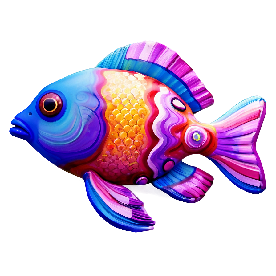 Whimsical Cute Fish Png Ned58