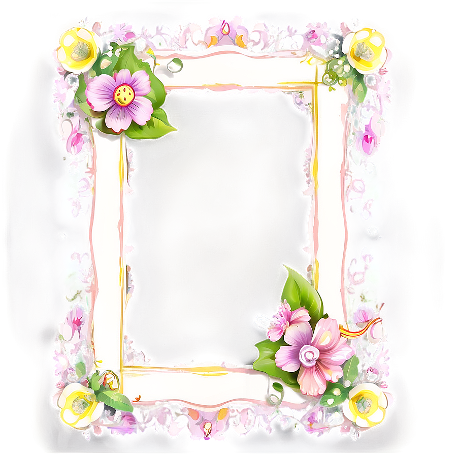 Whimsical Cute Frame Png Rpx