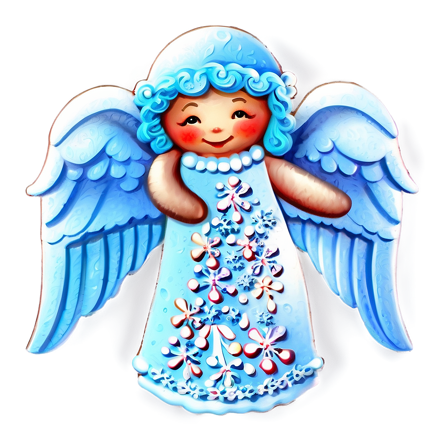 Whimsical December Angel Png Pak