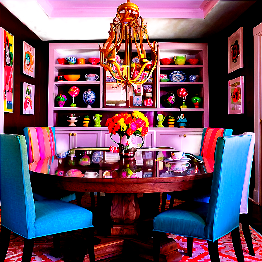 Whimsical Dining Room Touches Png 68