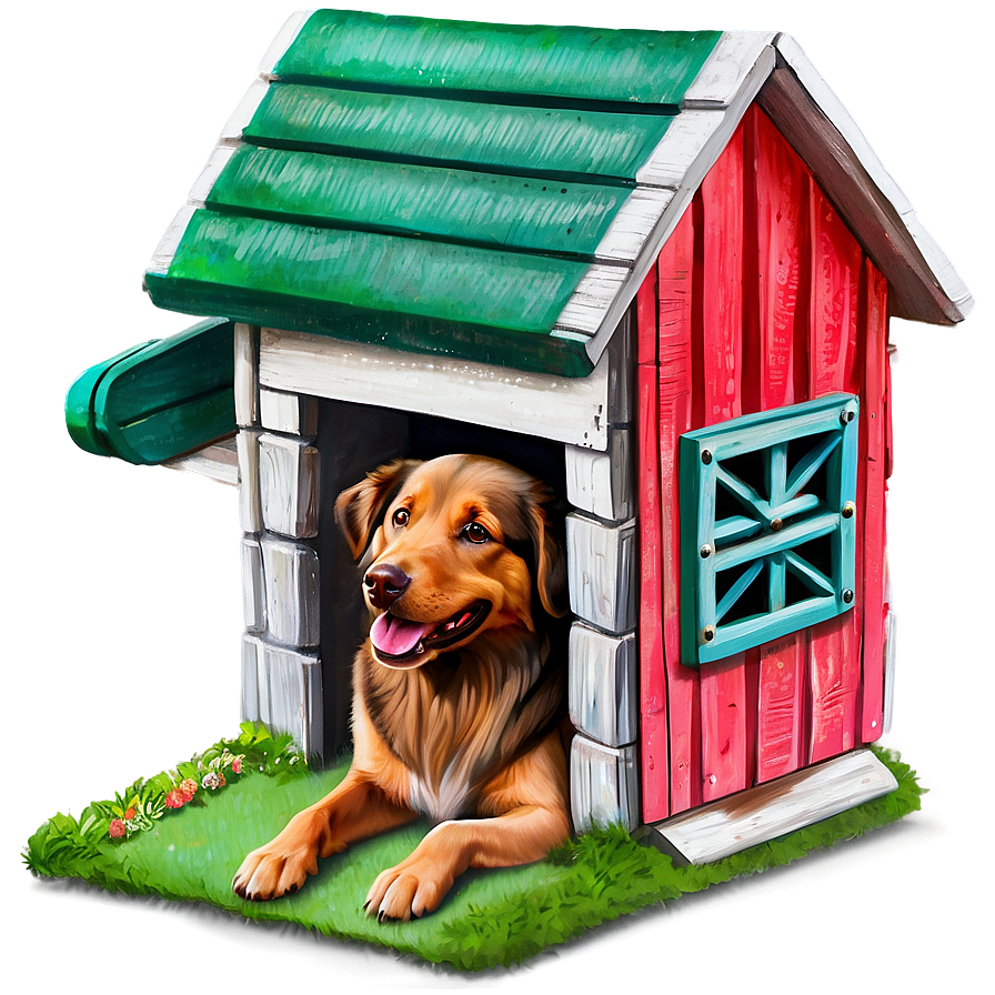 Whimsical Dog House Png Lvc