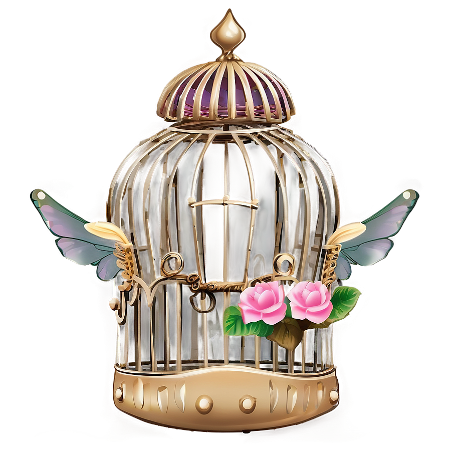 Whimsical Fairy Cage Png 05252024