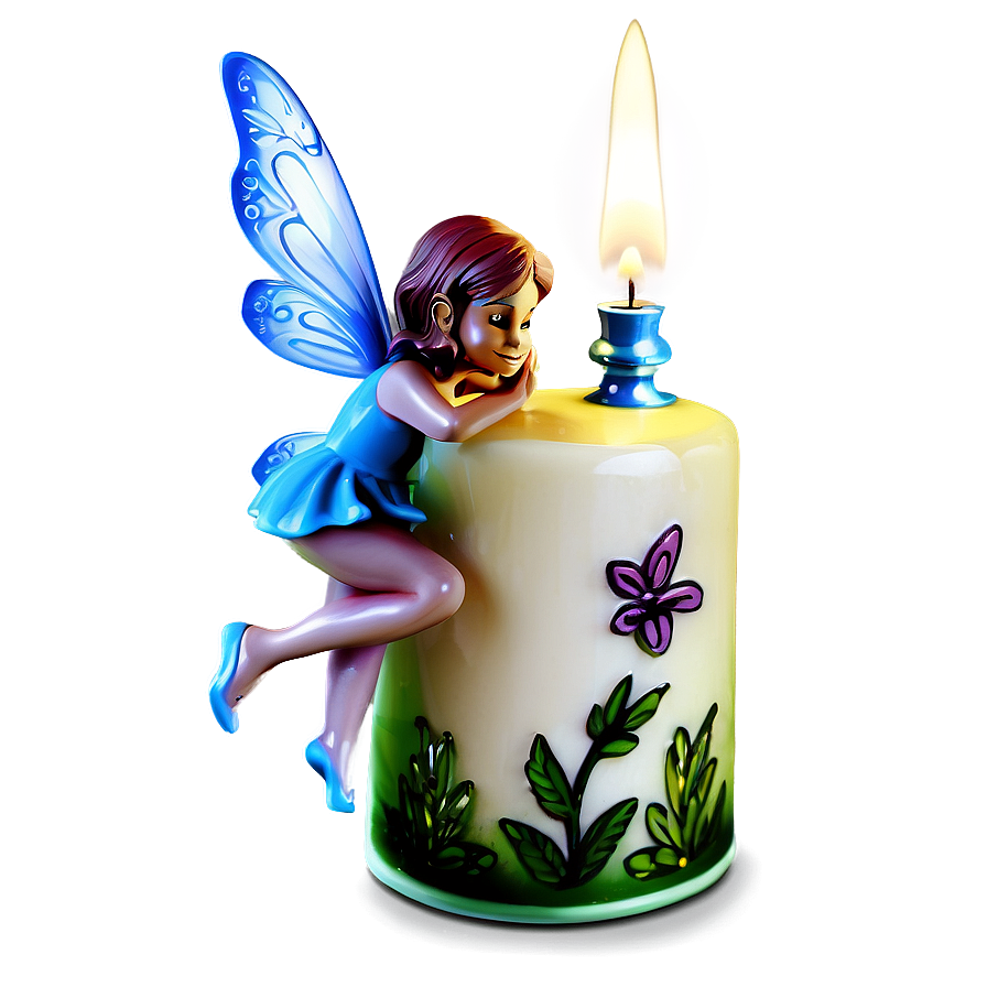 Whimsical Fairy Candle Png Nnx86