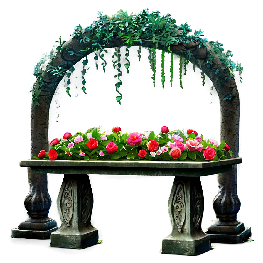 Whimsical Garden Altar Png Vol