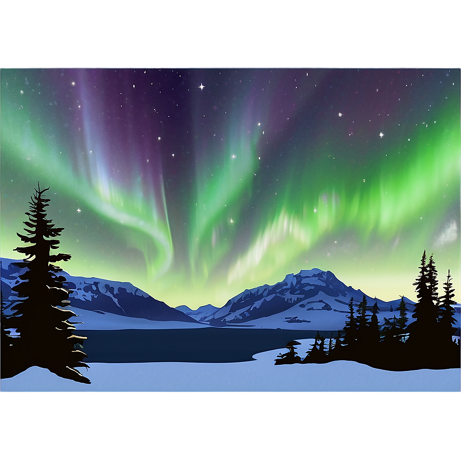 Whimsical Northern Lights Png Kfb68