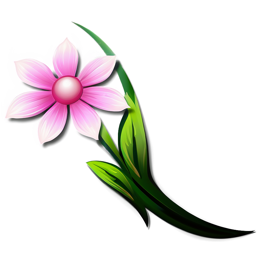 Whimsical Pink Flower Fantasy Png 81