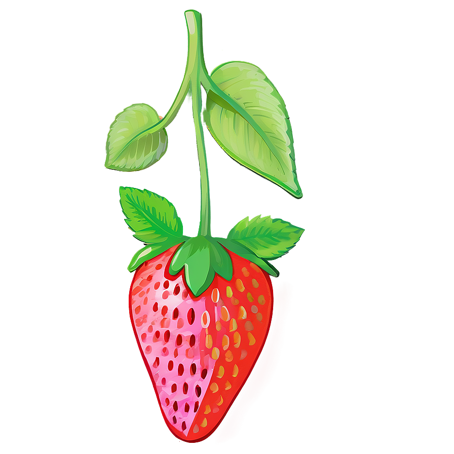 Whimsical Strawberry Png 20