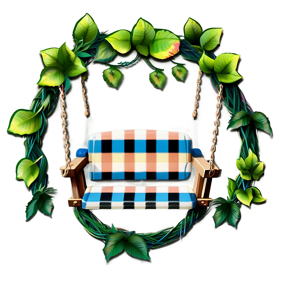 Whimsical Vine Swing Png Eia11