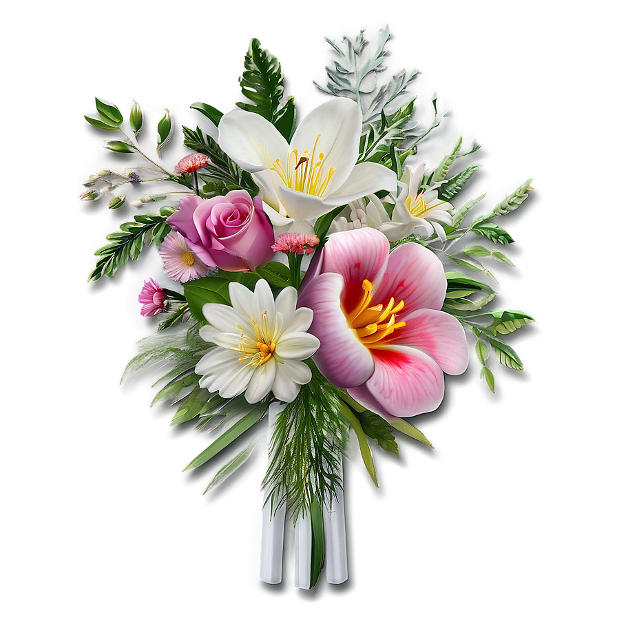 Whimsical Wedding Flowers Png 10