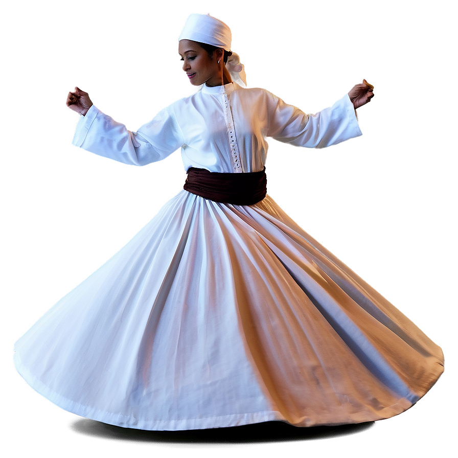 Whirling Dervish Dance PNG vjc94 PNG with transparent background