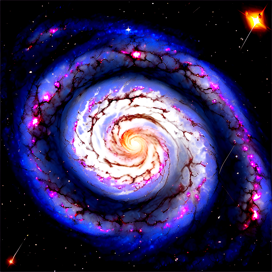 Whirlpool Galaxy PNG 05212024 PNG with transparent background