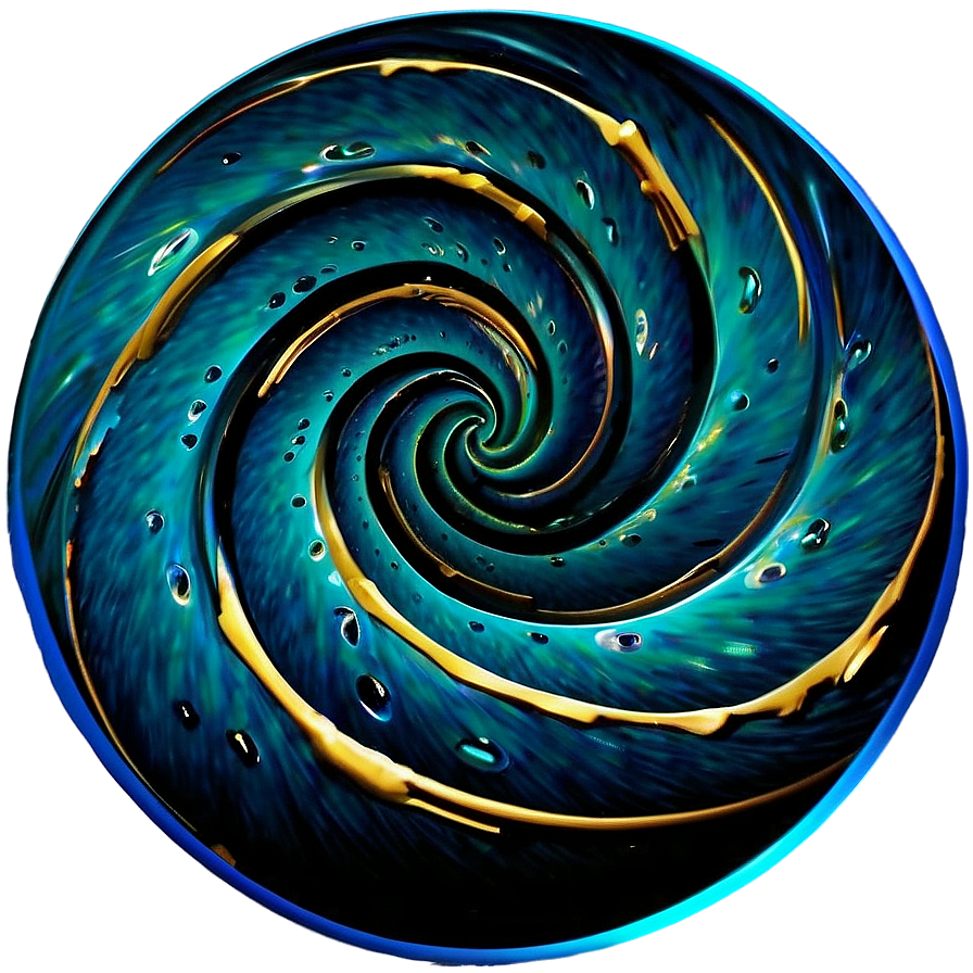 Whirlpool In Ocean Art Png Fgt