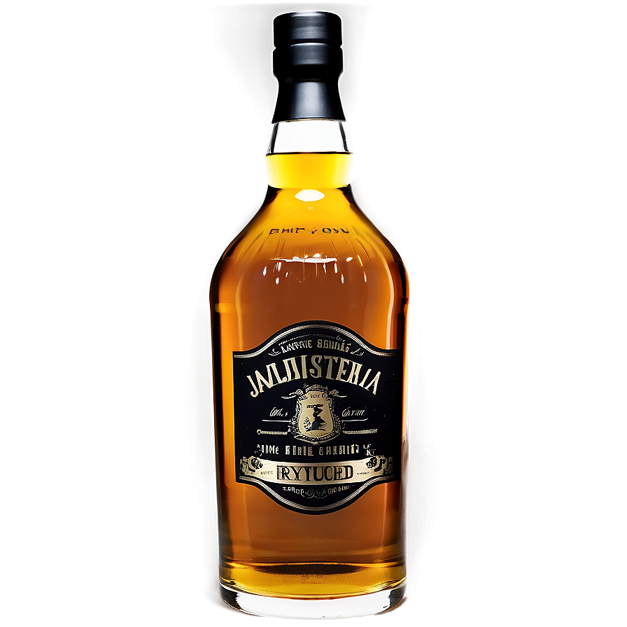 Whiskey Bottle Label Png 06212024