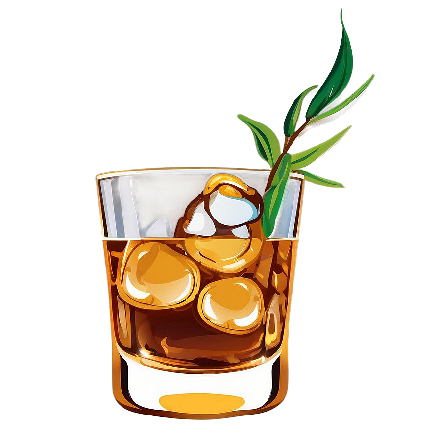 Whiskey Glass Silhouette Png Nxb