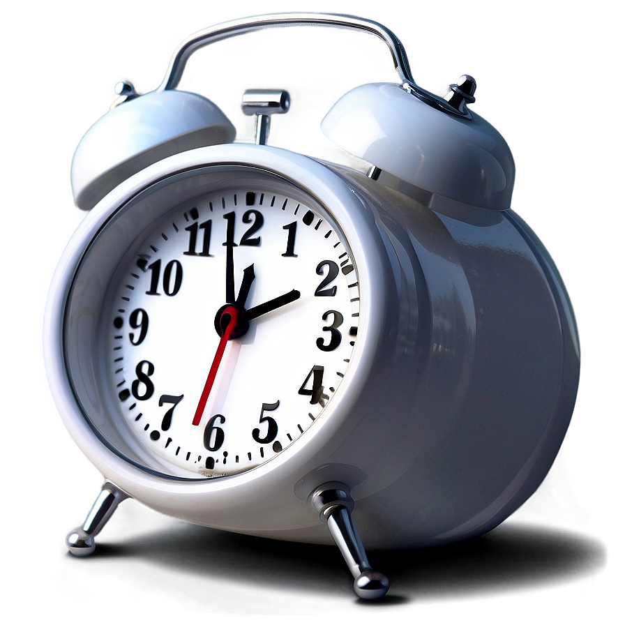 White Alarm Clock Png 81