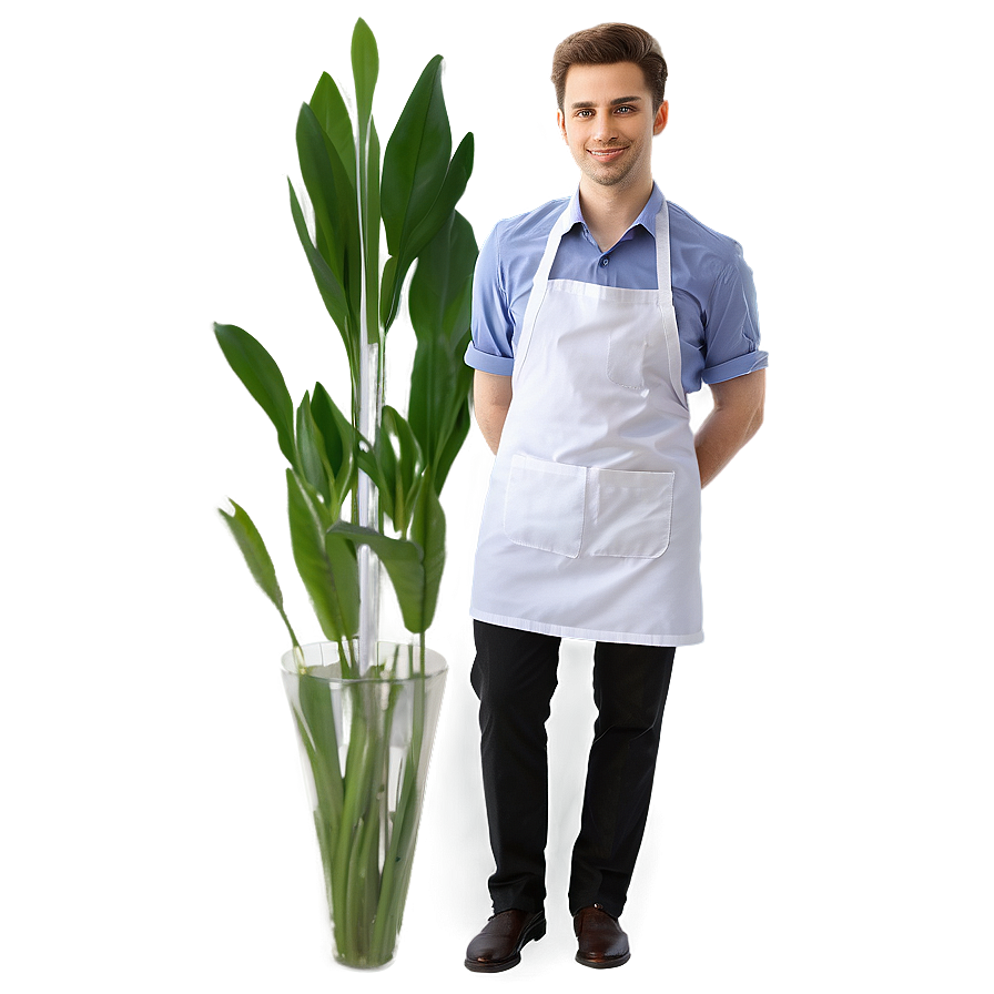 White Apron Png 05252024