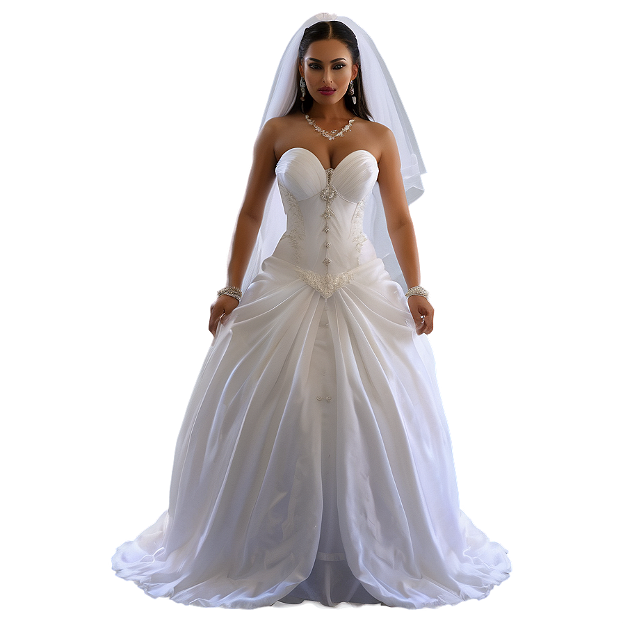 White Beach Wedding Dress Png 29