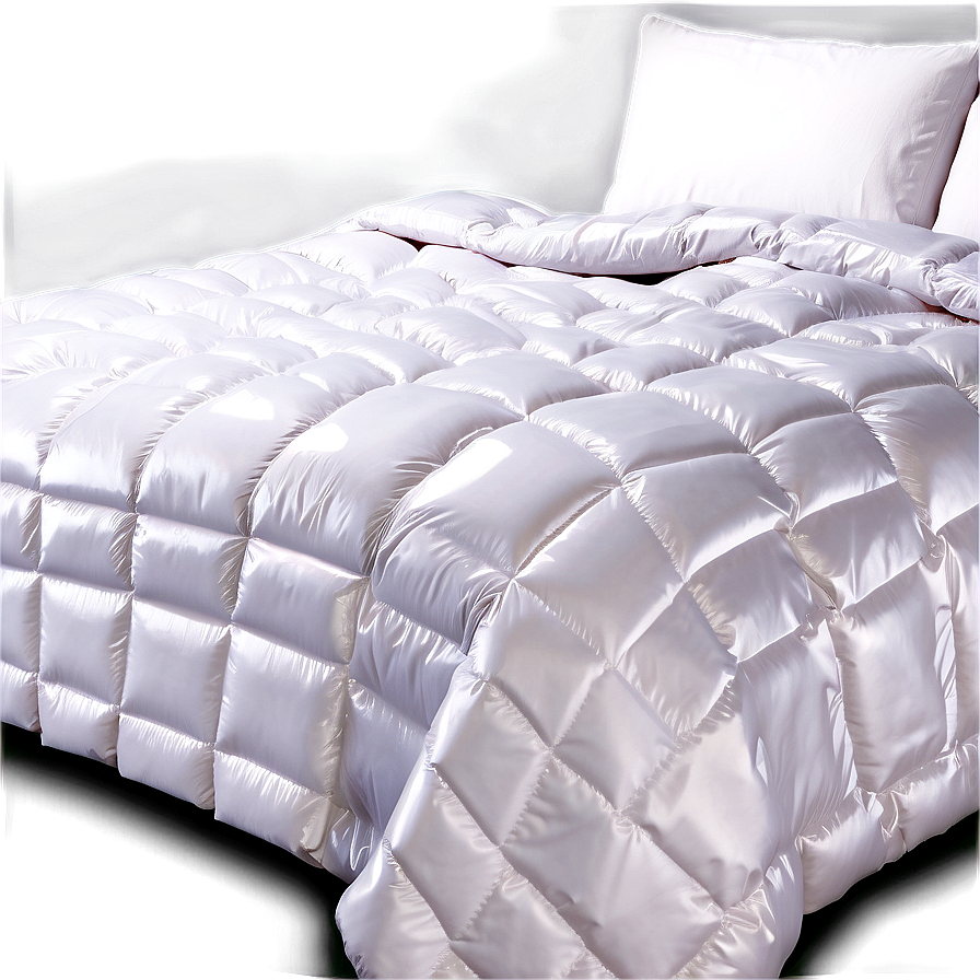 White Blanket For Bed Png Hpy