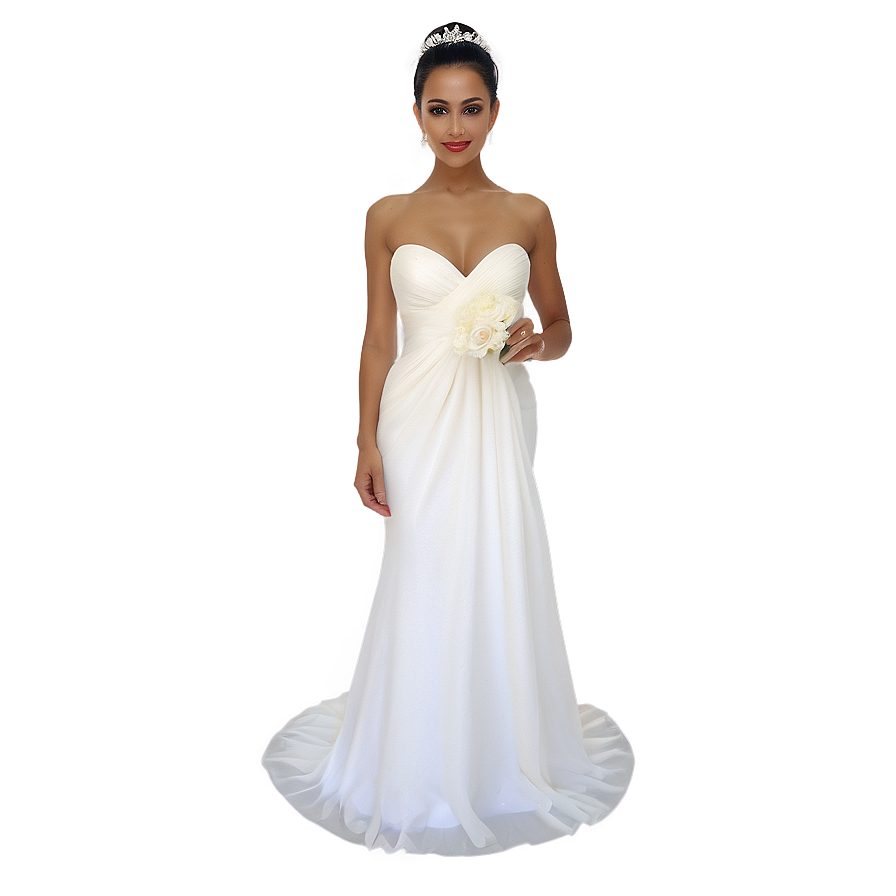 White Bridal Dress Dream Png 16